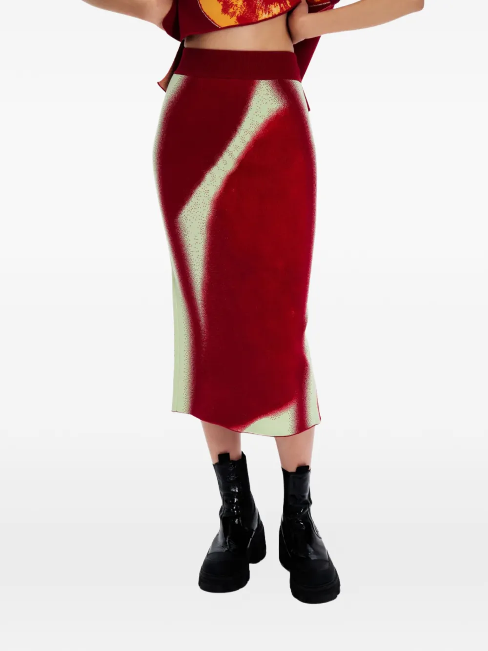 PH5 Sophie rok met split Rood