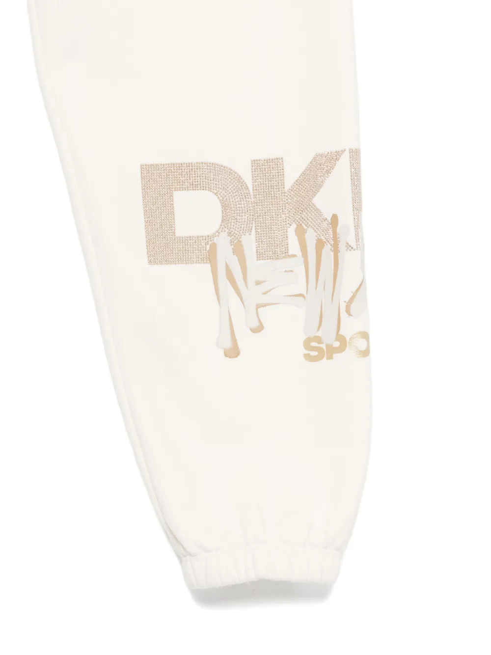 DKNY Trainingsbroek van katoenmix Wit