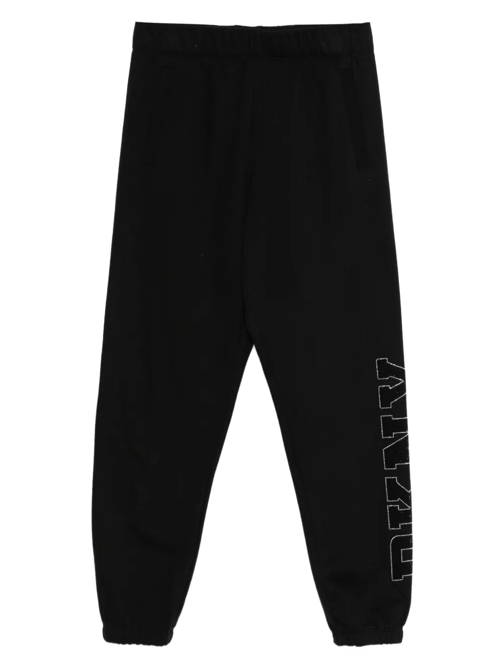 DKNY rhinestone-embellished track pants | Black | Image 1
