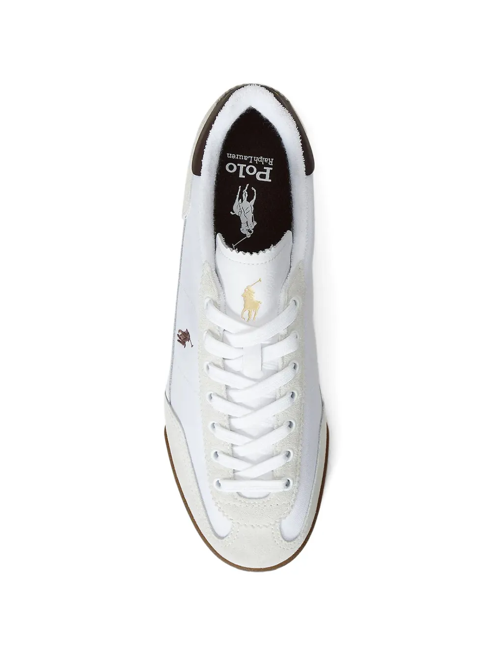 Polo Ralph Lauren logo-detail sneakers Wit