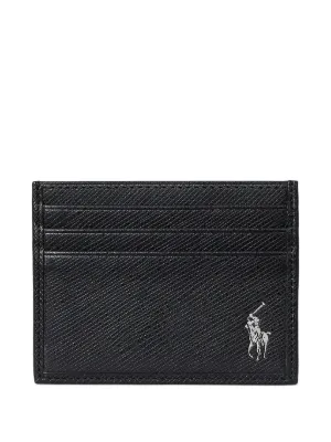 Polo Ralph Lauren Leather Cardholder | Blue | FARFETCH