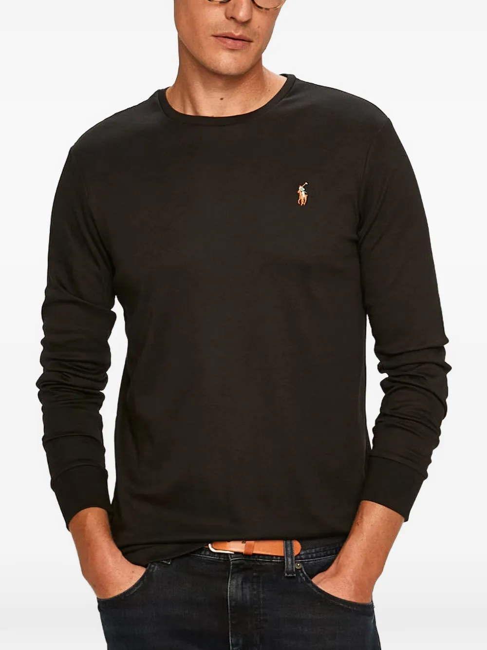 Polo Ralph Lauren T-shirt a maniche lunghe - Nero