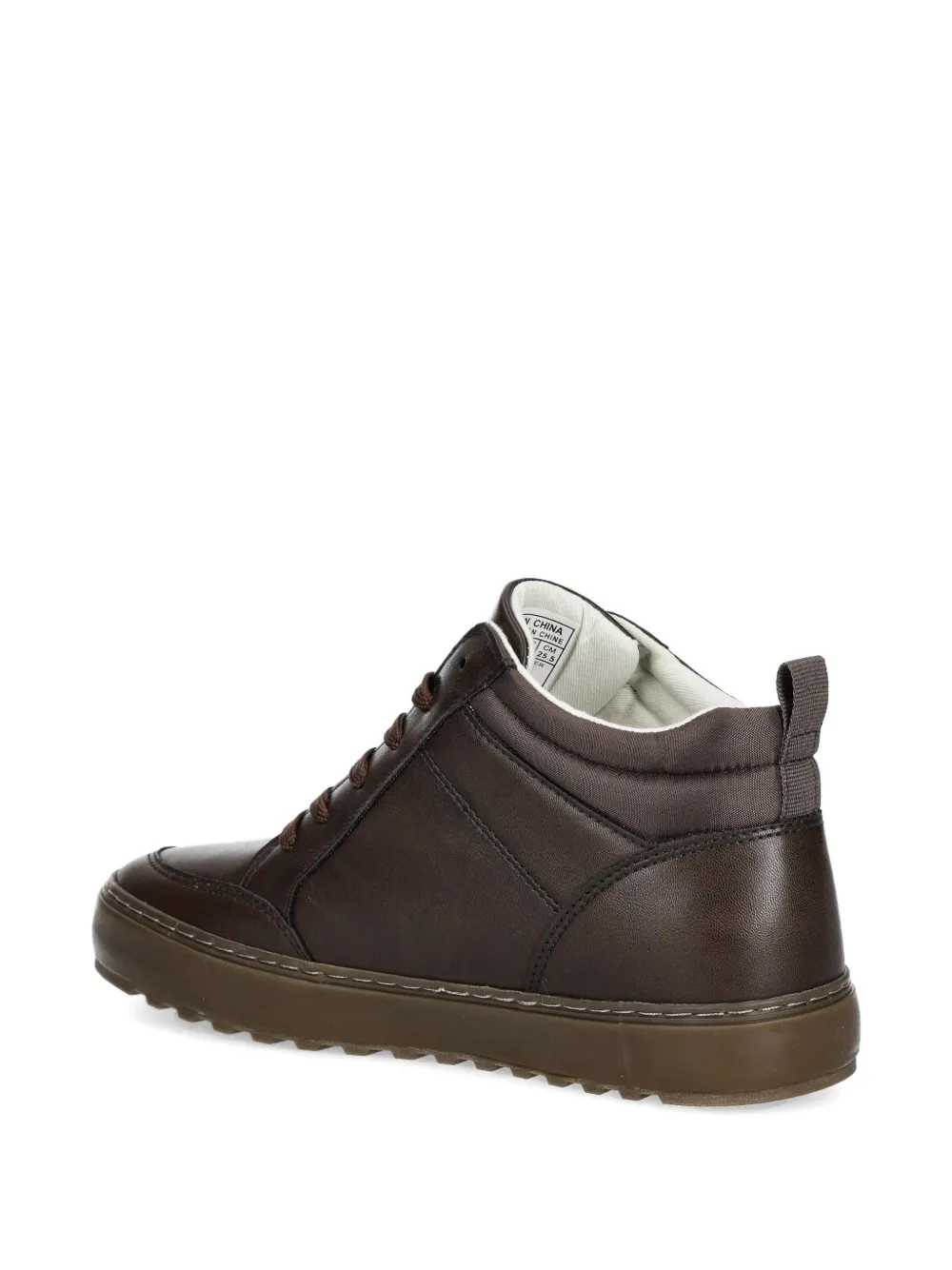 POLO RALPH LAUREN KIDS Sneakers met geborduurd logo Bruin