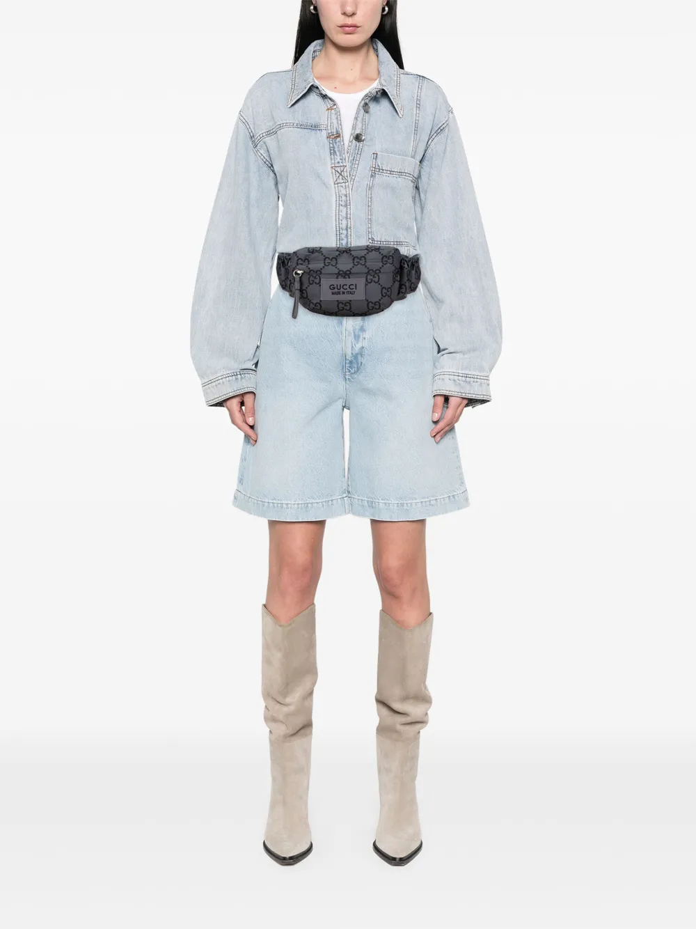 Gucci Pre-Owned 2016-2025 GG Nylon Ripstop belt bag | Pre-Owned | Image 2