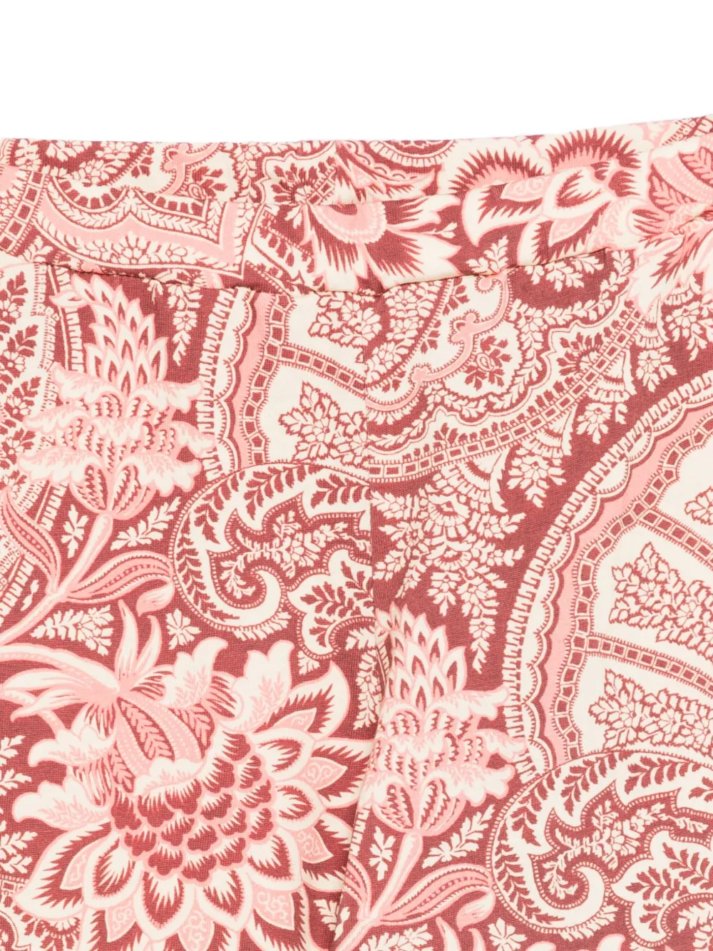 ETRO KIDS Broek met paisley-print Roze