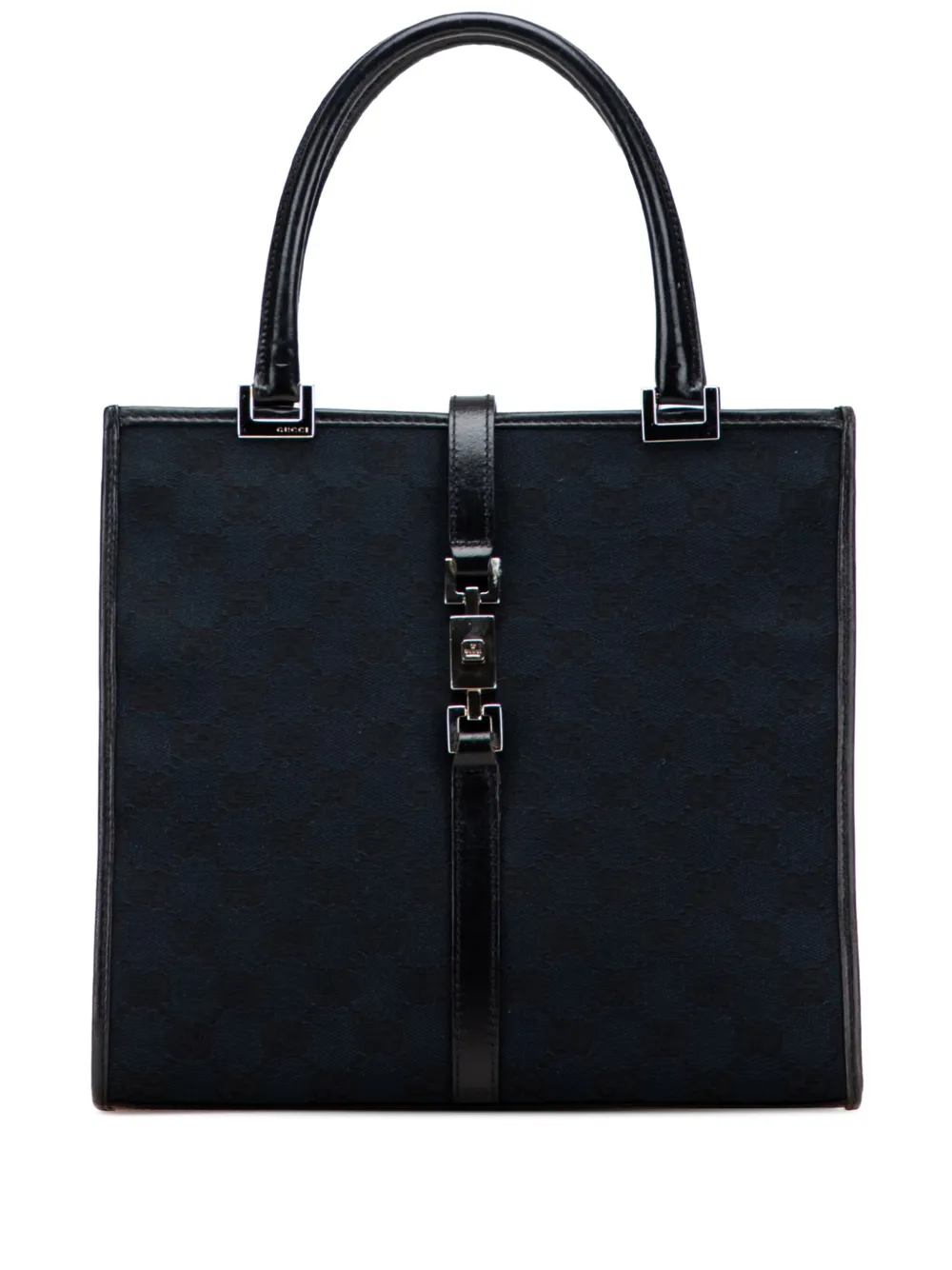 Gucci Pre-Owned 2000-2015 GG キャンバス ジャッキー ハンドバッグ - ブルー Gucci Pre-Owned 2000-2015 GG キャンバス ジャッキー ハンドバッグ - ブルー