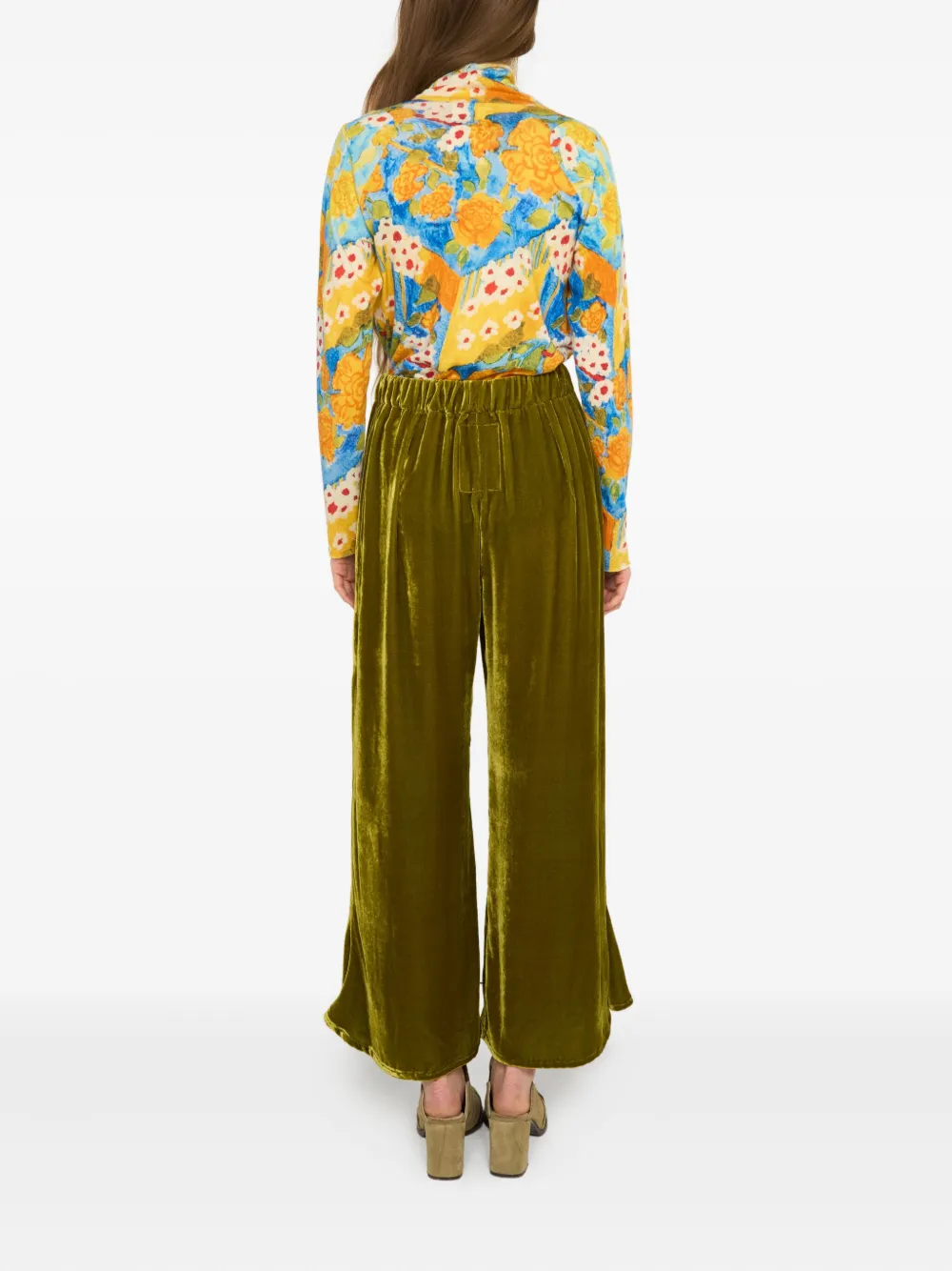 Anntian Floral-print Sweater In Multi