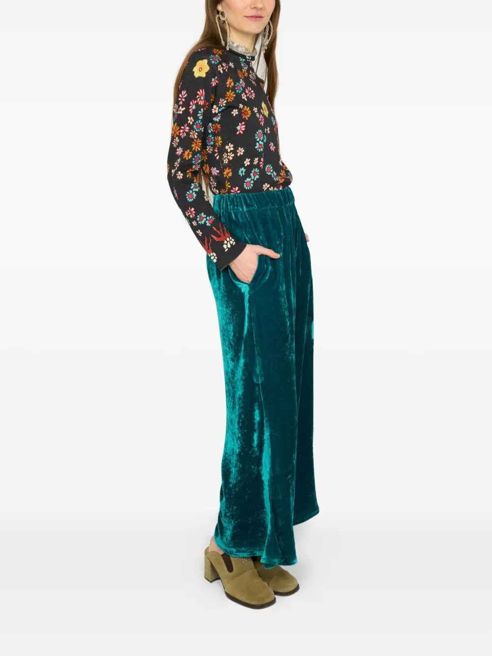 Anntian floral-print sweater | Knitted Sweaters | Image 2