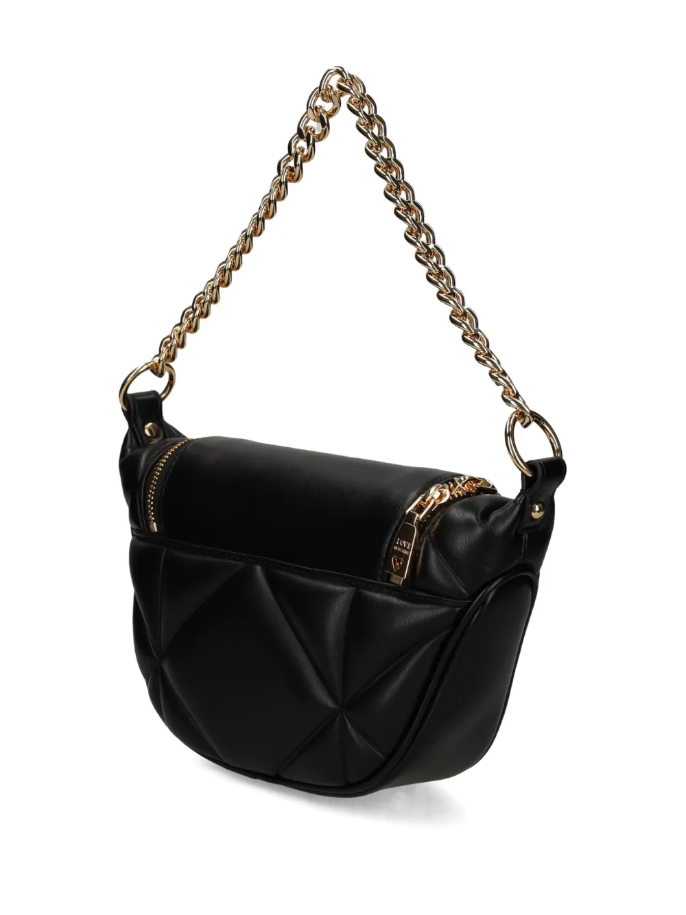 Love Moschino Quilted Shoulder Bag In Black