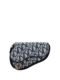 Christian Dior Pre-Owned 1998 Diorissimo Canvas Saddle pouch - Blue