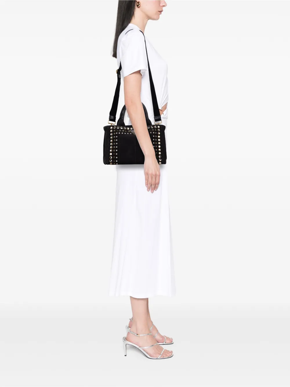 Prada Pre-Owned 2013-2025 Small Canvas Canapa Bijoux satchel | Pre-Owned | Image 2