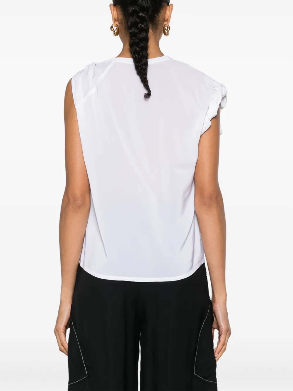 PINKO Mouwloze blouse Z04