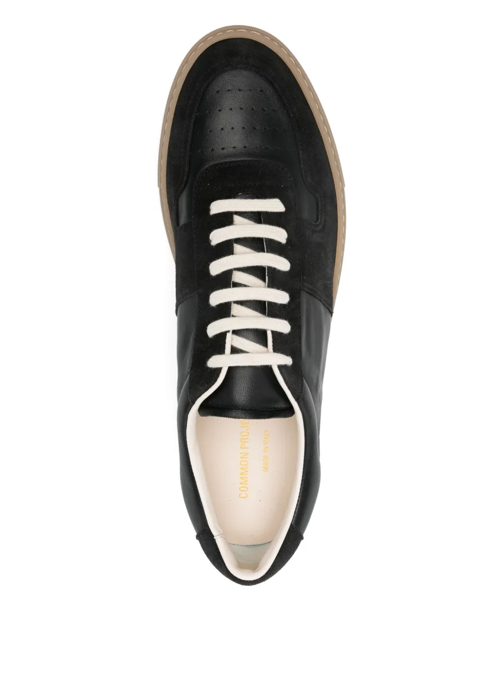 Common Projects Bball Duo leather sneakers Black