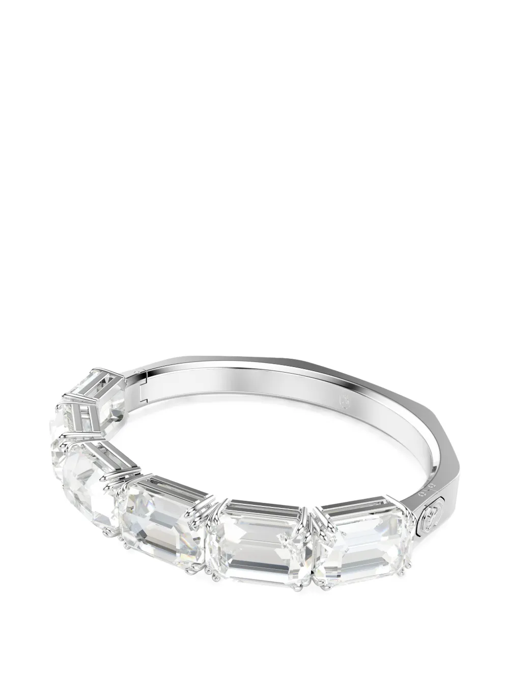 Swarovski crystal-embellished bracelet - Argento