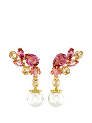 Swarovski Imber ドロップピアス | ゴールドトーン | FARFETCH JP