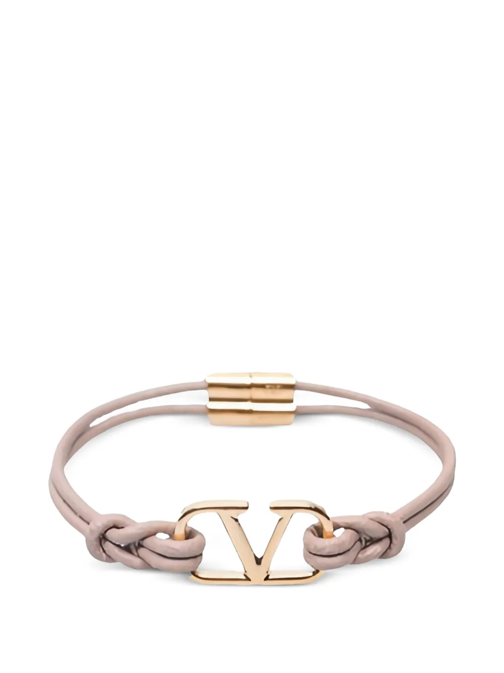 Valentino Garavani Bracciale VLogo intrecciato - Oro