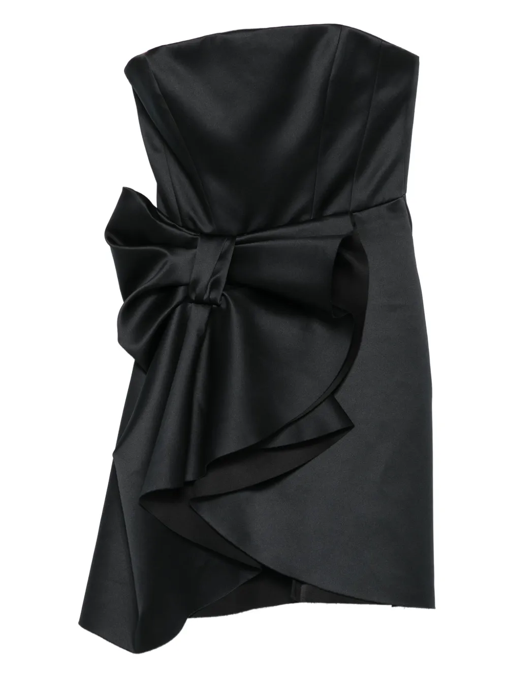 Viktor & Rolf vestido corto con moño | negro | Image 1