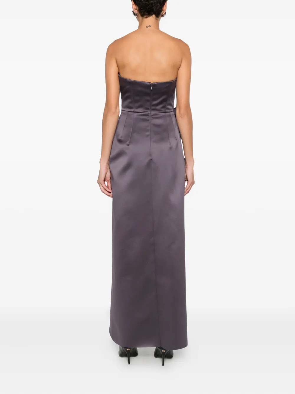 Viktor & Rolf Bow Gown In Purple