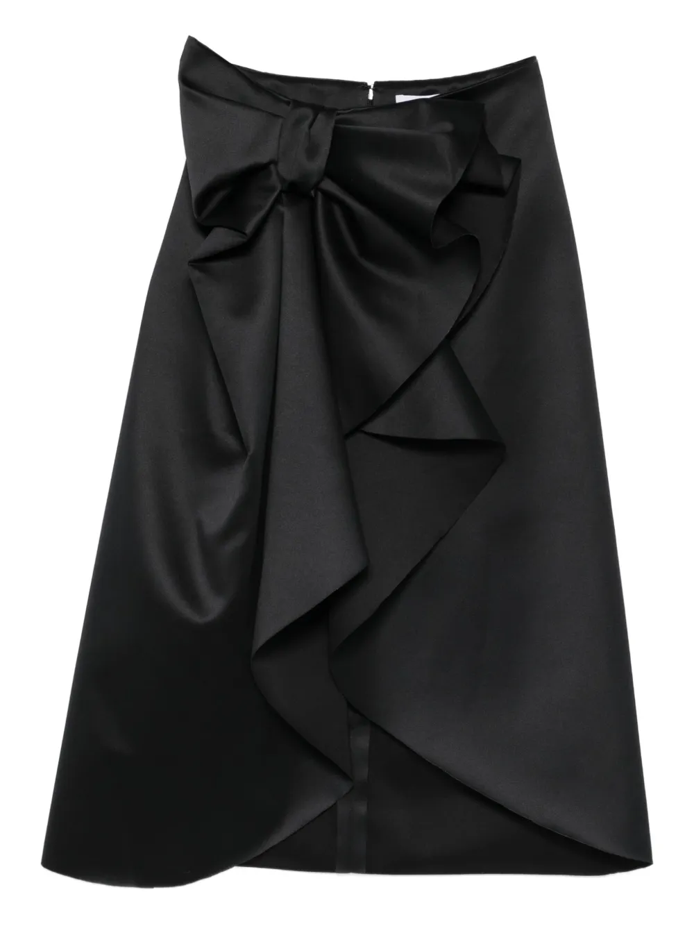 Viktor & Rolf bow-embellished midi skirt | Black | Image 1