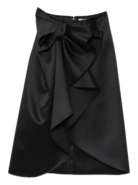 Viktor & Rolf bow-embellished midi skirt