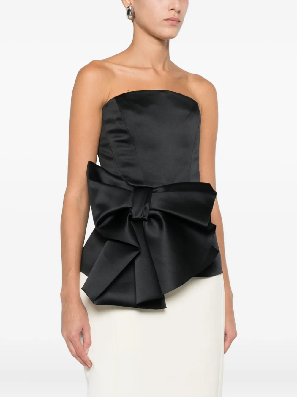 Viktor & Rolf Top met verfraaide strik Zwart