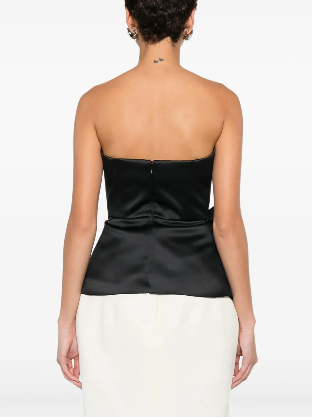 Viktor & Rolf Top met verfraaide strik Zwart