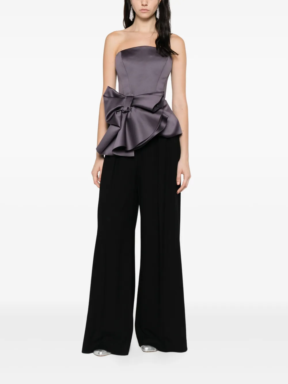 Viktor & Rolf Top met strik - Grijs