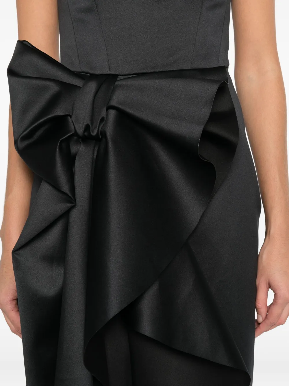 Viktor & Rolf Avondjurk met strik Zwart