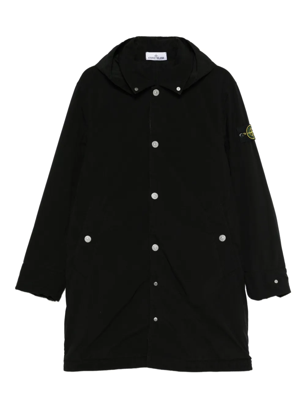 Stone Island parka con capucha removible | negro | Image 1