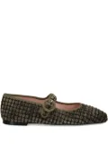 Pretty Ballerinas Georgia buckle-detail ballet flats - Green