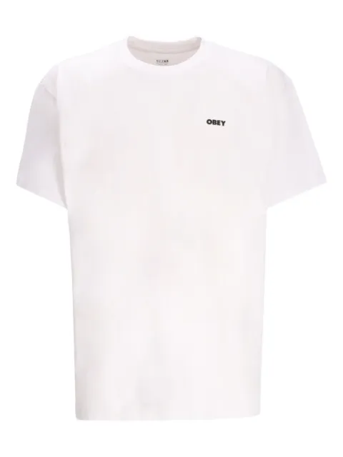 Obey playera de algodón