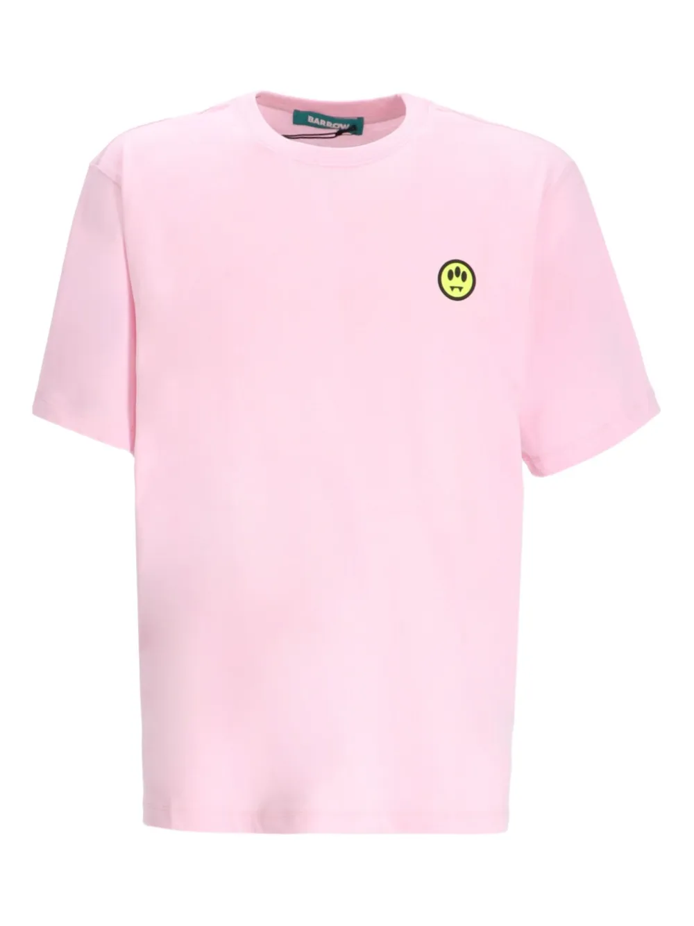 BARROW logo-print cotton T-shirt | Pink | Image 1