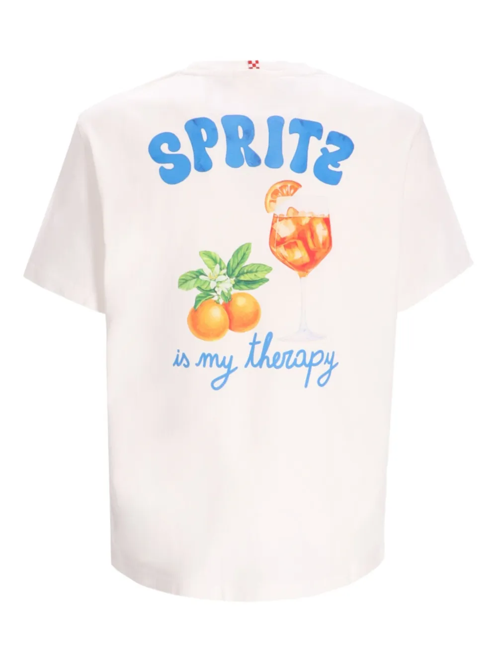 MC2 Saint Barth Katoenen T-shirt met grafische print - Wit