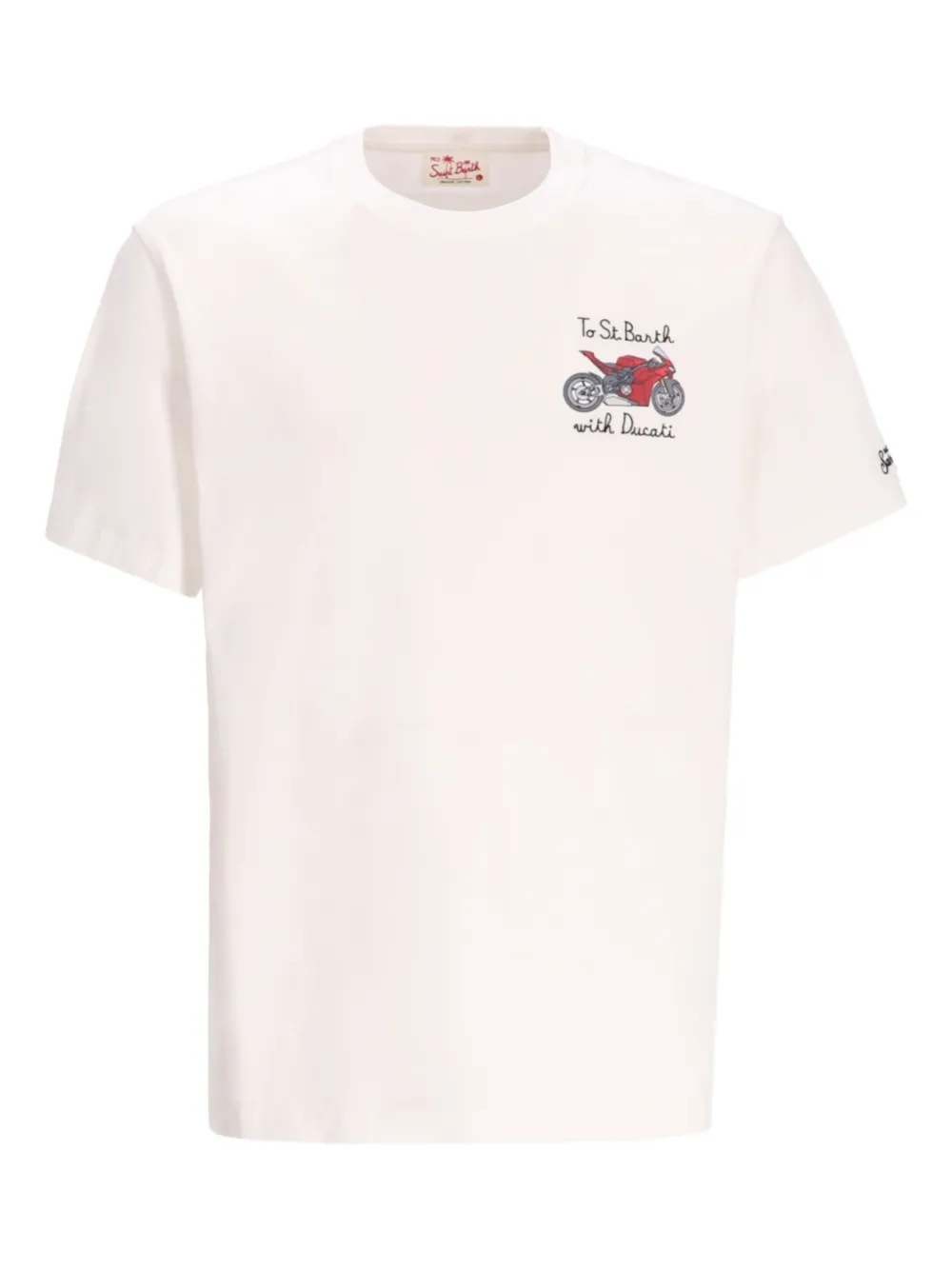 MC2 Saint Barth T-shirt con stampa - Bianco