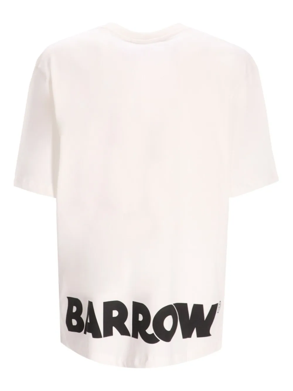 BARROW logo-print cotton T-shirt - Wit