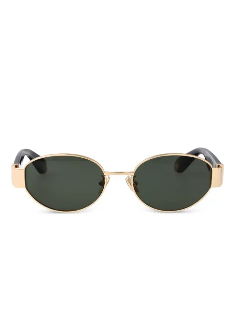 Roberto Cavalli lentes de sol con armazón ovalada
