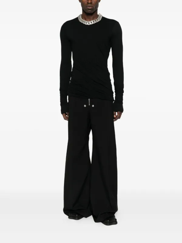 Rick Owens double-layer long-sleeve T-shirt | Black | FARFETCH