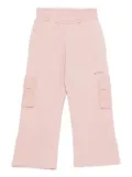 Off-White Kids cargo-pocket track pants - Pink
