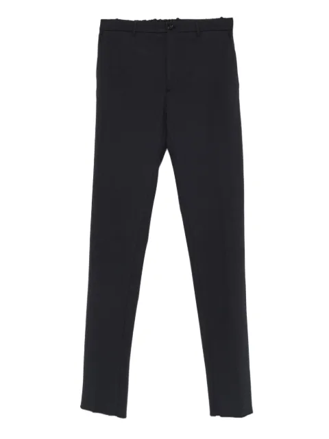 Incotex pantalones de algodón con pretina elástica