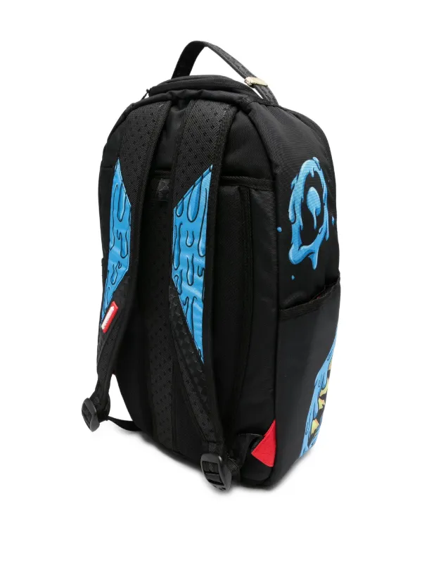 Sprayground shark-tooth Dripping Backpack | Black | FARFETCH