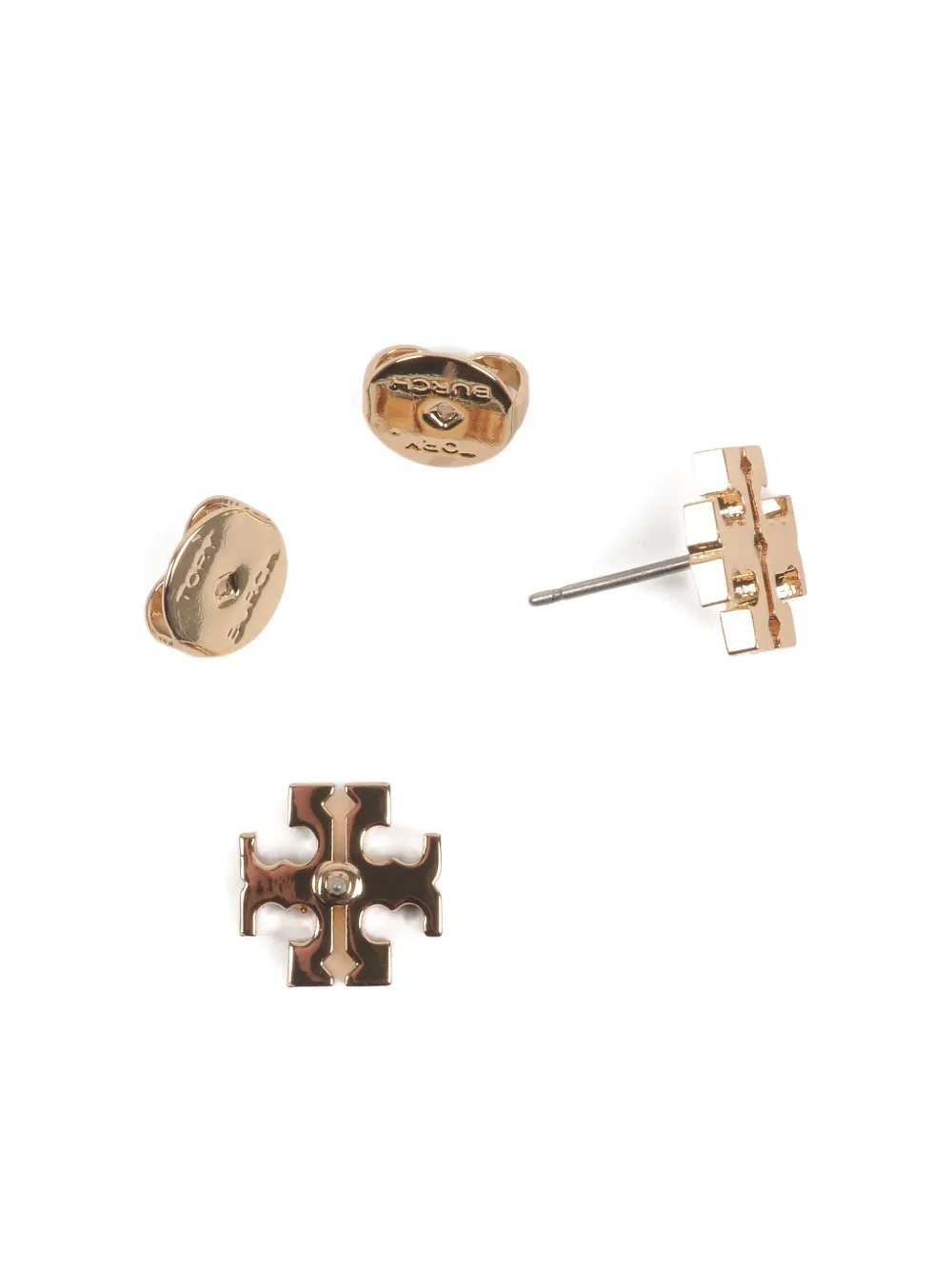 Kira logo-embellished stud earrings
