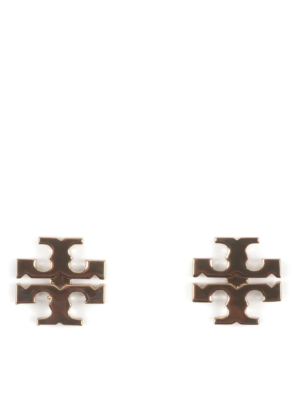 Tory Burch Kira logo-embellished stud earrings - Oro