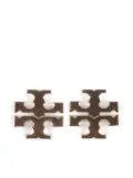 Tory Burch Kira logo-embellished stud earrings - Gold