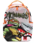 sprayground kid Michel Angelo Ninja Turtle backpack - White