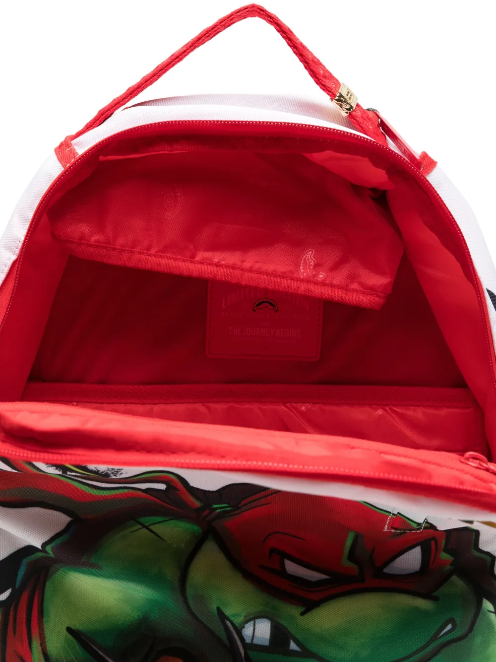 sprayground kid Raphael Teenage Mutant Ninja Turtles rugzak Wit