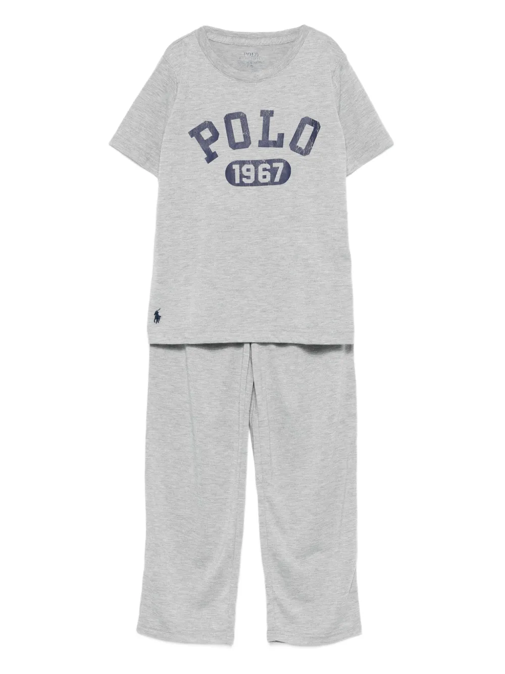 POLO RALPH LAUREN KIDS logo-print tracksuit | Grey | Image 1