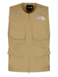 The North Face multi-pocket zip-front gilet - Neutrals