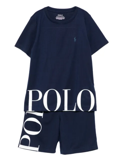 POLO RALPH LAUREN KIDS logo-detail tracksuit