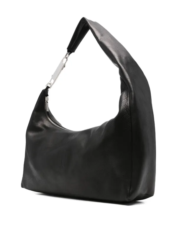 Rick Owens Gemini Shoulder Bag | Black | FARFETCH JO