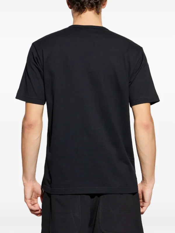 Comme Des Garçons Homme Camiseta Com Estampa De Logo | Preto